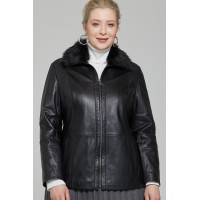 Women's Black Classic Lambskin Leather Jacket