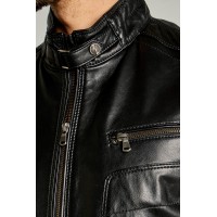 Men's Classic Genuine Leather Jacket