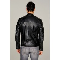 Dexter Classic Black Men’s Leather Jacket