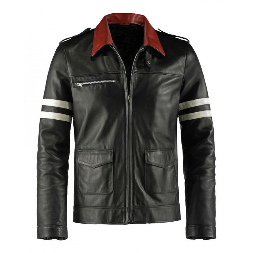 Alex Mercer Prototype Black Leather Jacket