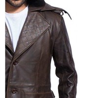 Assassins Creed Syndicate Jacob Frye’s Brown Trench Leather Coat
