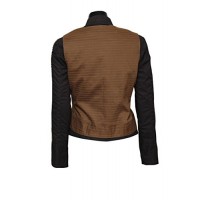 Star Wars Jyn Erso Leather Jacket with Vest For Sale