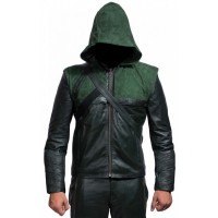 Stephen Amell Hooded Jacket For Sale