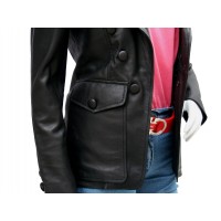 Stylish Fashion Victoria Beckham Leather Jacket For Sale