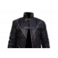 Watch Dogs Brown Leather Jacket Trench Coat