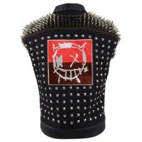 Watch Dogs Vest with metal studs and Hoodie