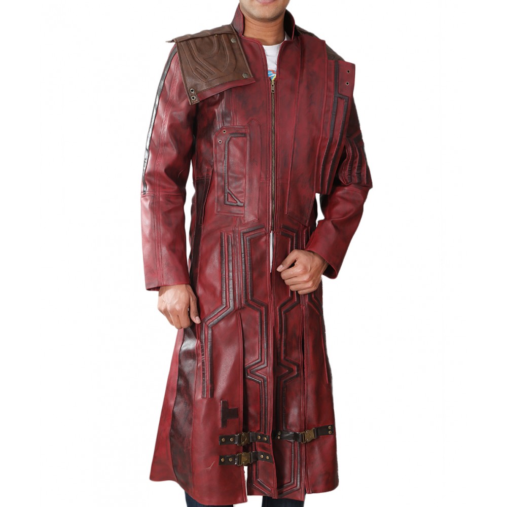 Guardians of The Galaxy Vol 2 Peter Quill Trench Coat For Sale
