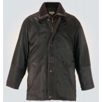 Tom Bomber Brown Classical Leather Coat