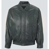 Grey Stylish Leather Jacket