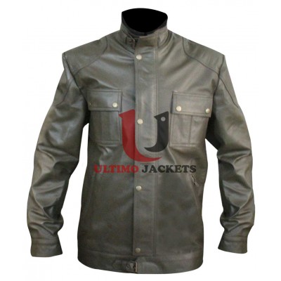 Green Wanted James McAvoy Leather Jacket Wesley Gibson