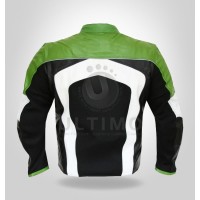 Razer Mens Motorcycle Armor Green Jacket