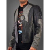 Tony Stark Leather Jacket Iron Man 2