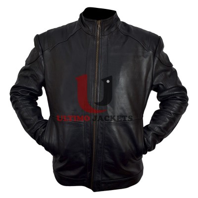 Red 2 Black Bruce Willis (Frank Moses) Leather Jacket 