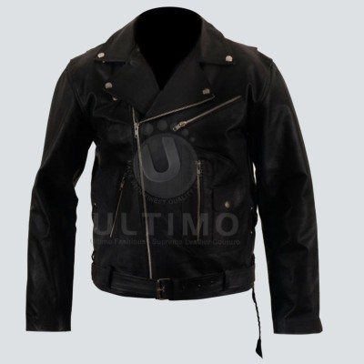 Terminator 2 Judgment Day (Arnold Schwarzenegger) Black Leather Jacket
