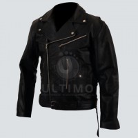 Terminator 2 Judgment Day (Arnold Schwarzenegger) Black Leather Jacket