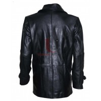 Taken 2 Liam Neeson Bryan Mills Black Leather Jacket For Men