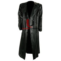Black Eric Draven The Crow High Quality Leather Long Coat
