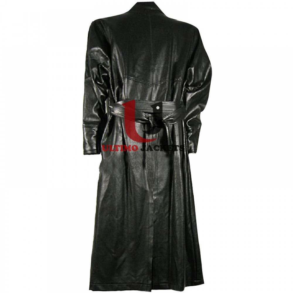 Eric Draven The Crow High Leather Long Coat - Ultimo Jackets