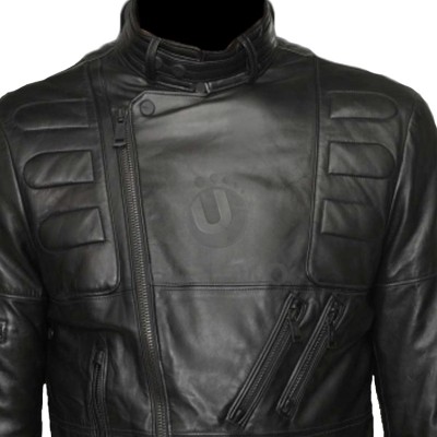 ROCKY III Black Sylvester Stallone Leather Jacket