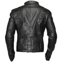ROCKY III Black Sylvester Stallone Leather Jacket