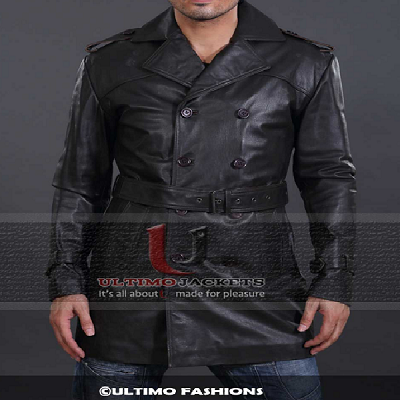 Sweeney Todd Johnny Depp High Quality Long Leather Coat