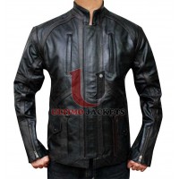 Bucky Barnes Sebastian Stan Leather Jacket