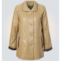 Jenny Leather Coat