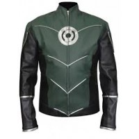 Hal Jordan Green Lantern Leather Jacket