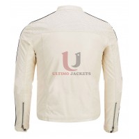 Need For Speed Aaron Paul Movie White Leather Jacket
