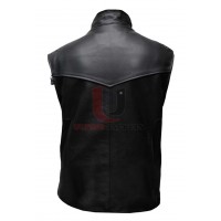 New Bucky Barnes Winter Soldier Leather Vest & Leather Jacket
