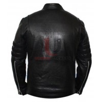 X Men Origins Black Wolverine Leather Jacket