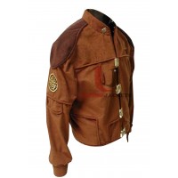 Battlestar Galactica Colonial Warrior Viper Pilot Leather Jacket