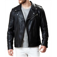 Stylish Black Leather Jacket