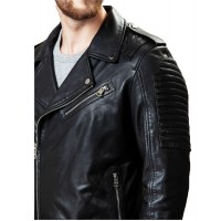 Stylish Black Leather Jacket