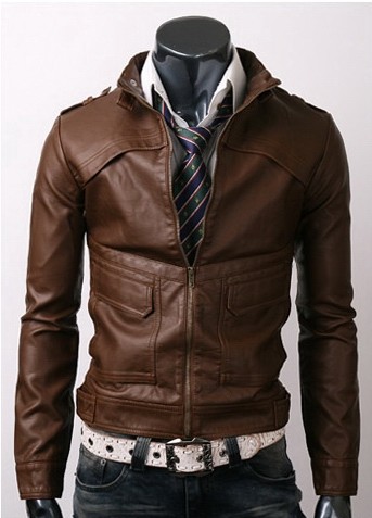 Slim-fit Light Brown Jacket